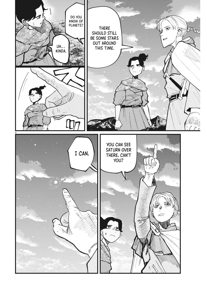 Chi - Chikyuu no Undou ni Tsuite Chapter 46 page 8 - Chapter 46