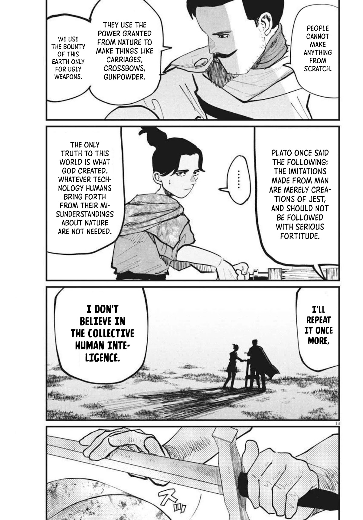 Chi - Chikyuu no Undou ni Tsuite Chapter 47 page 13 - Chapter 47