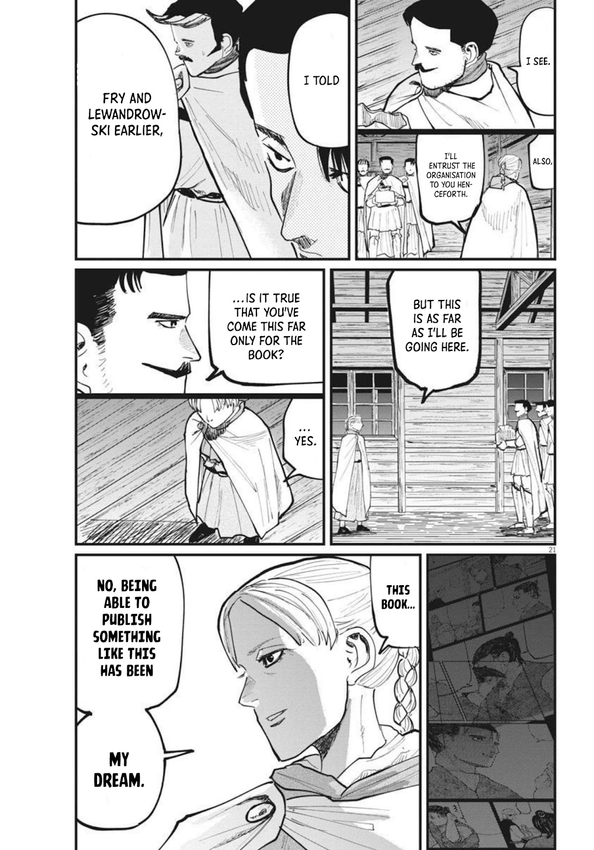 Chi - Chikyuu no Undou ni Tsuite Chapter 47 page 21 - Chapter 47