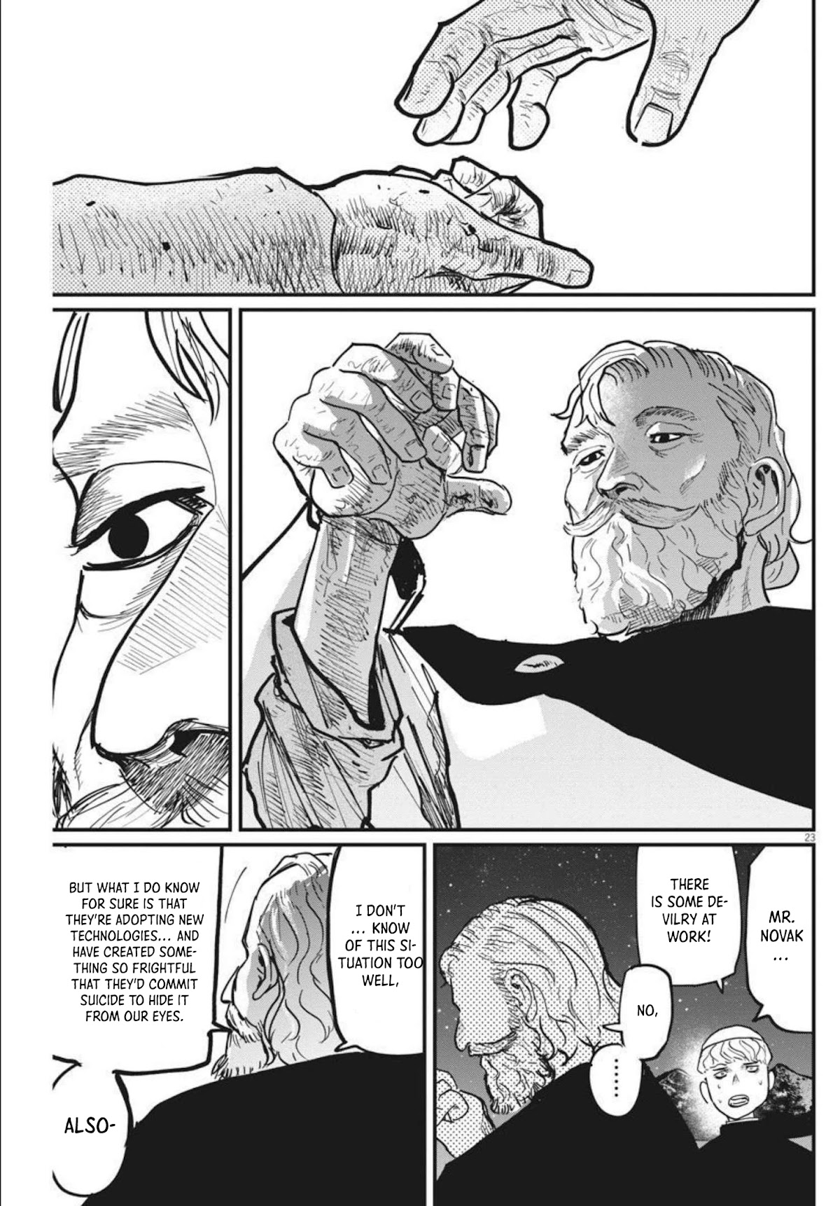 Chi - Chikyuu no Undou ni Tsuite Chapter 48 page 23 - Chapter 48