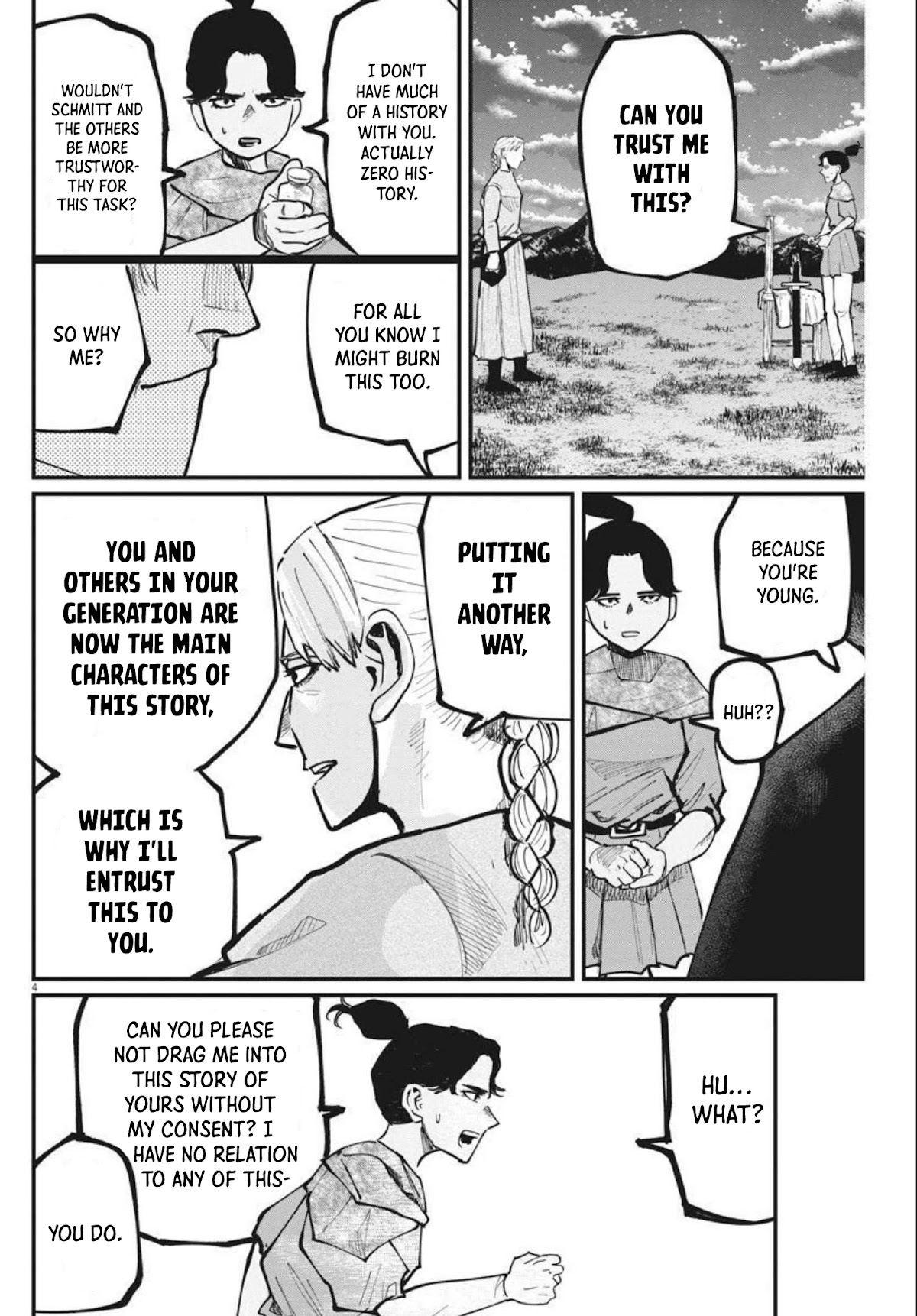 Chi - Chikyuu no Undou ni Tsuite Chapter 48 page 4 - Chapter 48