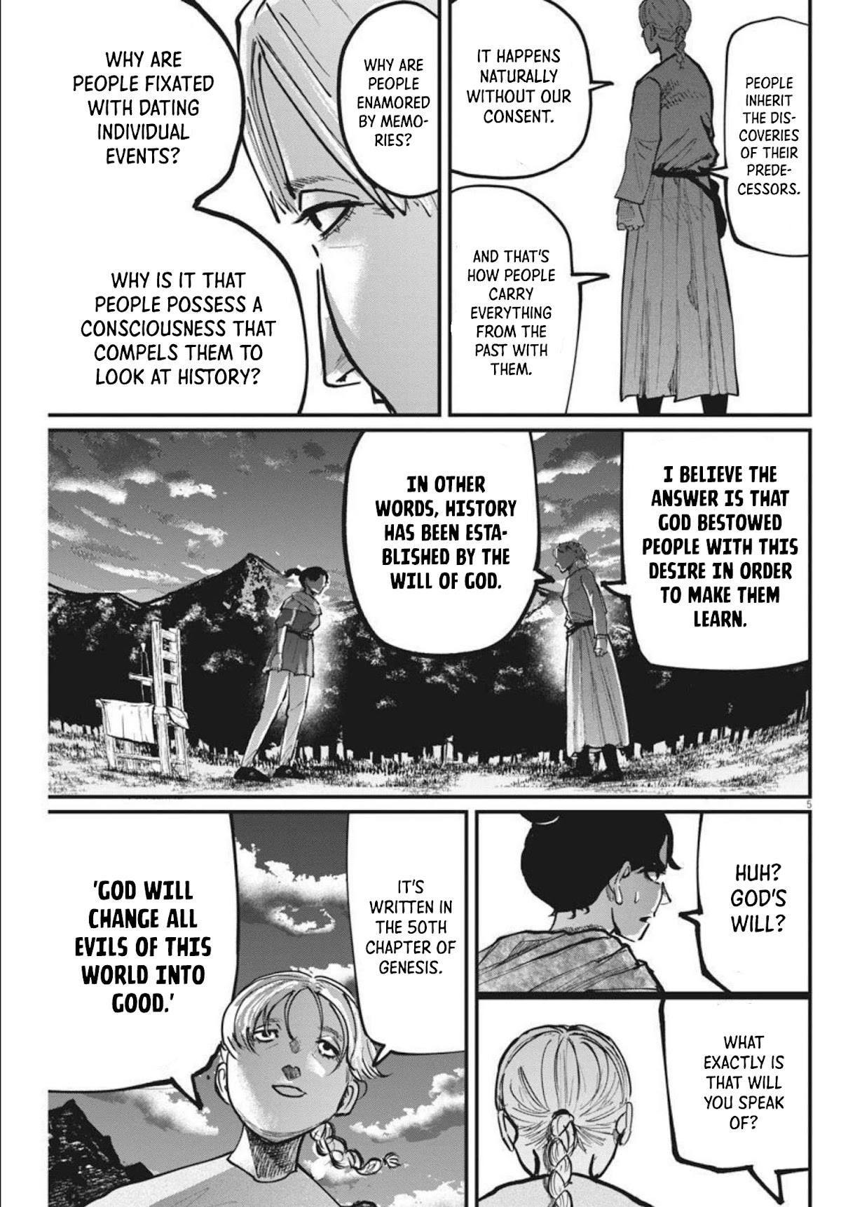 Chi - Chikyuu no Undou ni Tsuite Chapter 48 page 5 - Chapter 48