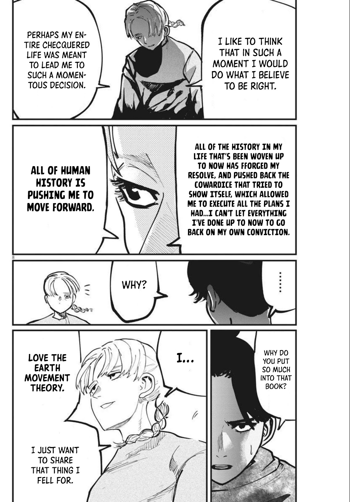 Chi - Chikyuu no Undou ni Tsuite Chapter 48 page 8 - Chapter 48