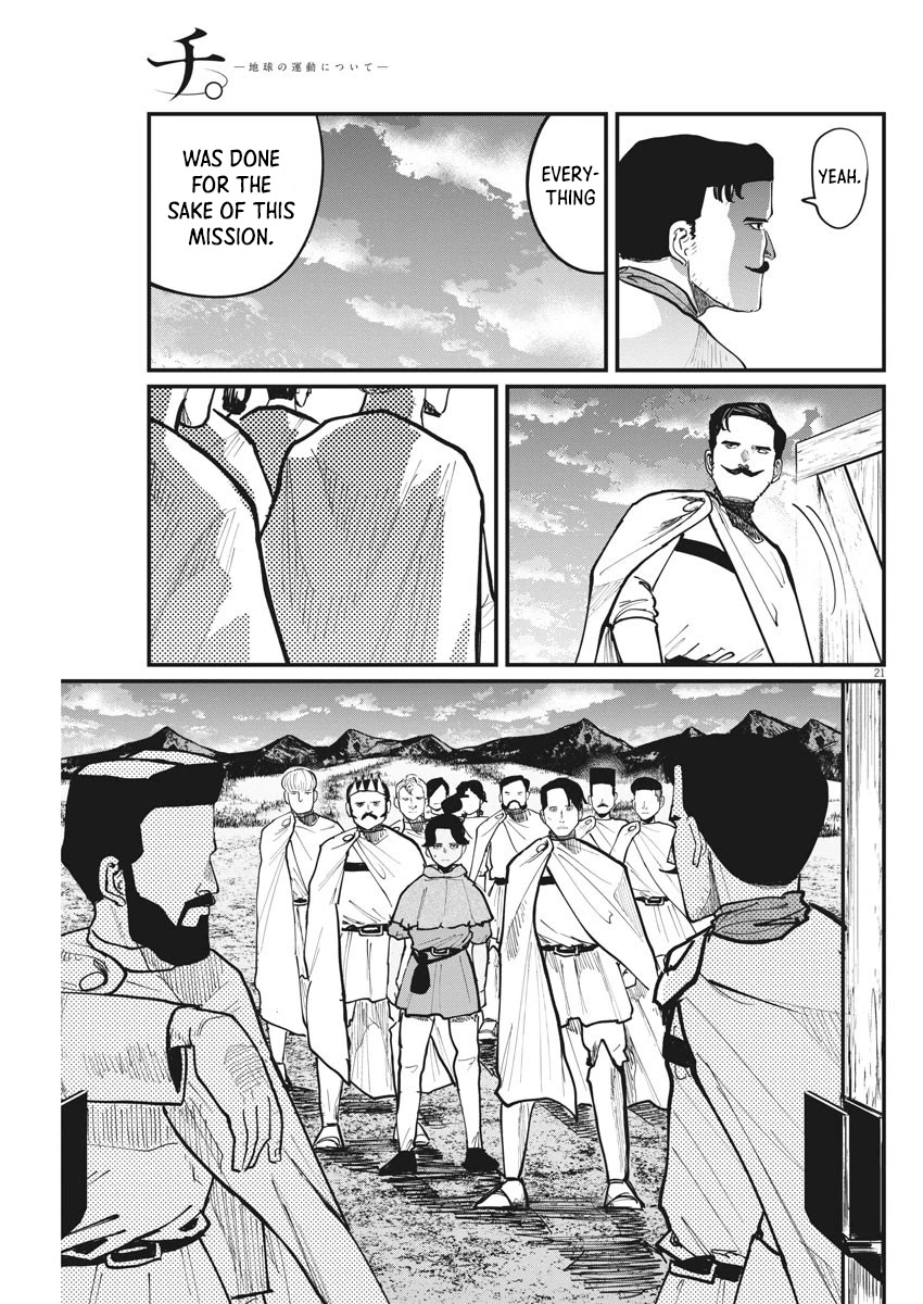 Chi - Chikyuu no Undou ni Tsuite Chapter 49 page 21 - Chapter 49