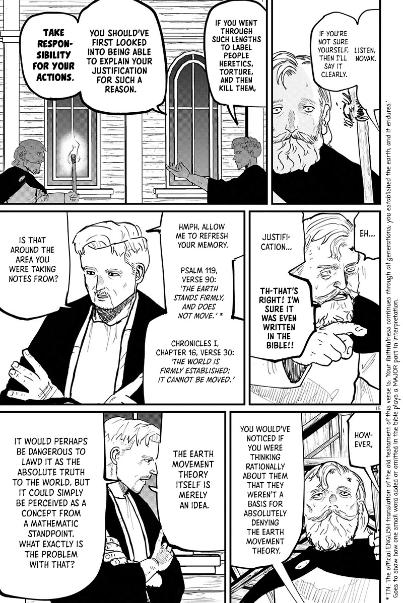 Chi - Chikyuu no Undou ni Tsuite Chapter 54 page 15 - Chapter 54