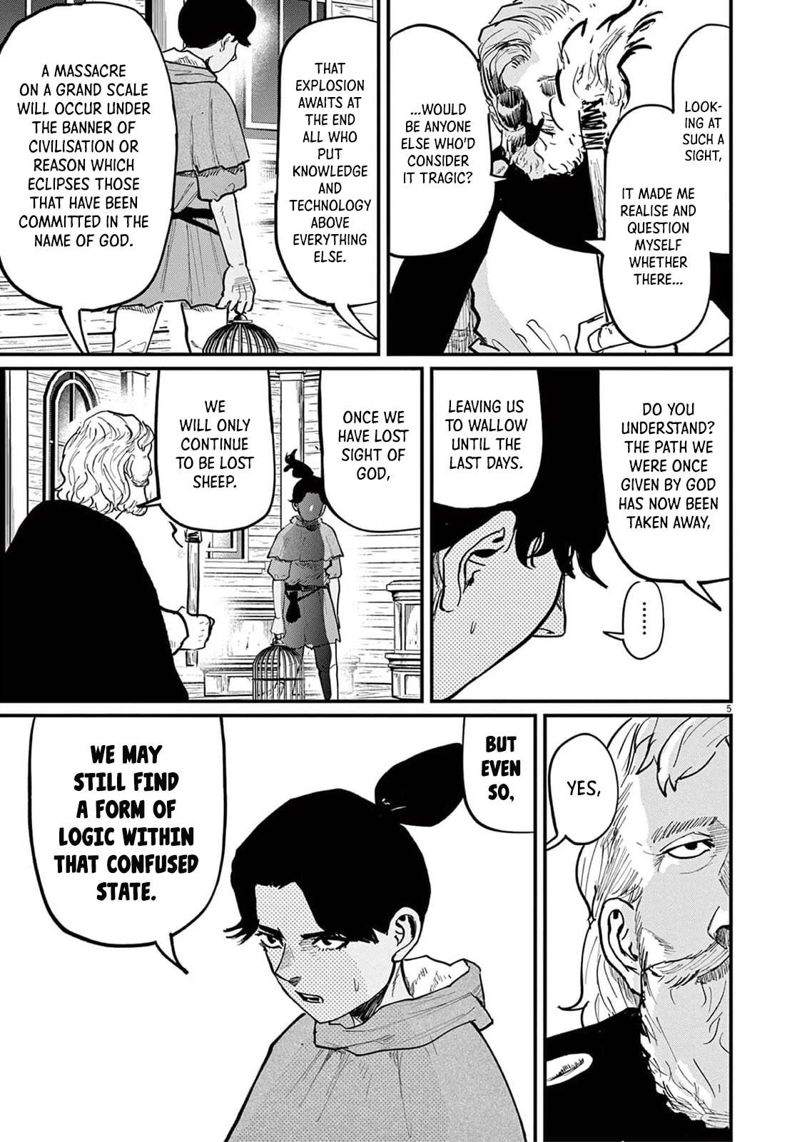 Chi - Chikyuu no Undou ni Tsuite Chapter 55 page 5 - Chapter 55