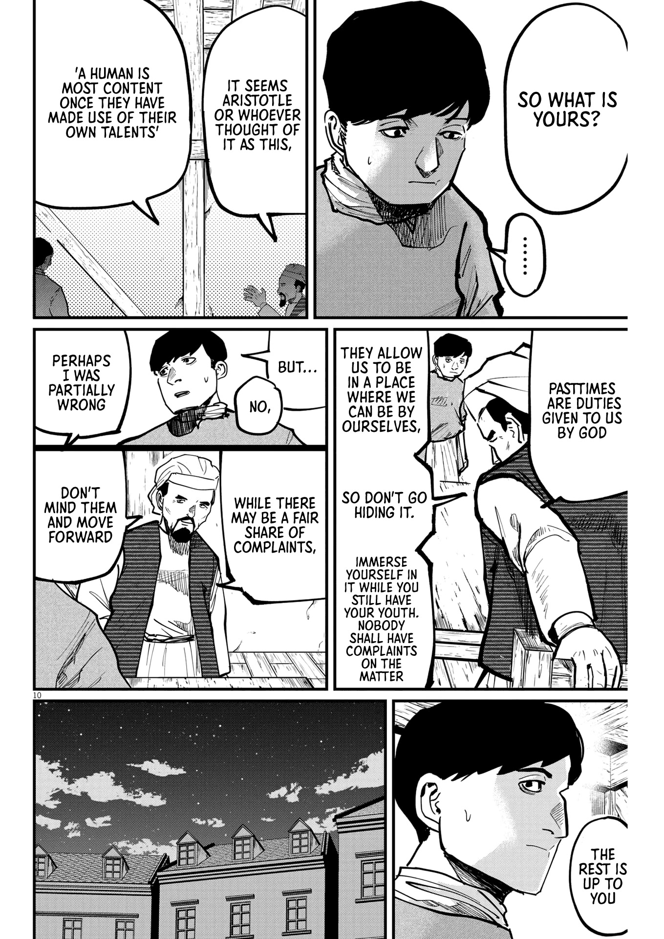 Chi - Chikyuu no Undou ni Tsuite Chapter 59 page 10 - Chapter 59
