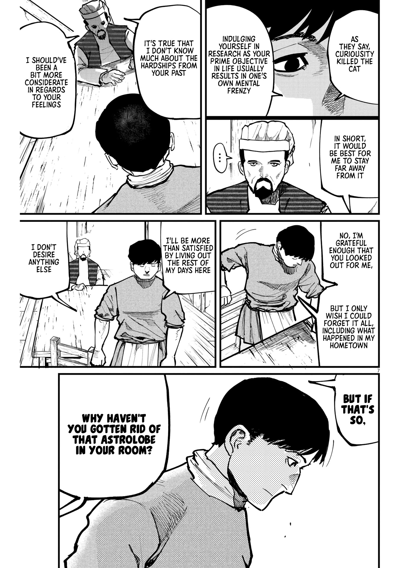 Chi - Chikyuu no Undou ni Tsuite Chapter 59 page 7 - Chapter 59