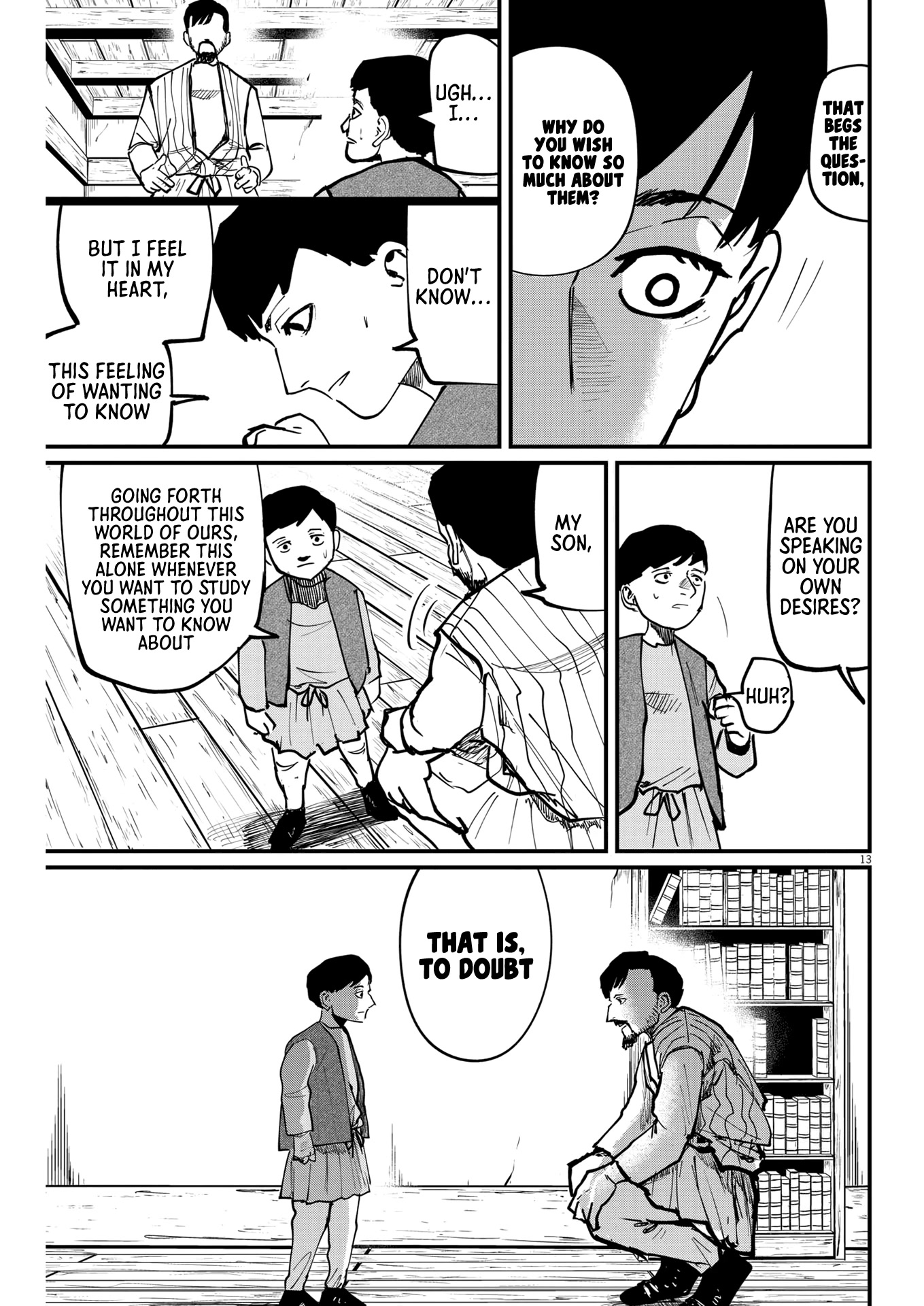 Chi - Chikyuu no Undou ni Tsuite Chapter 60 page 12 - Chapter 60