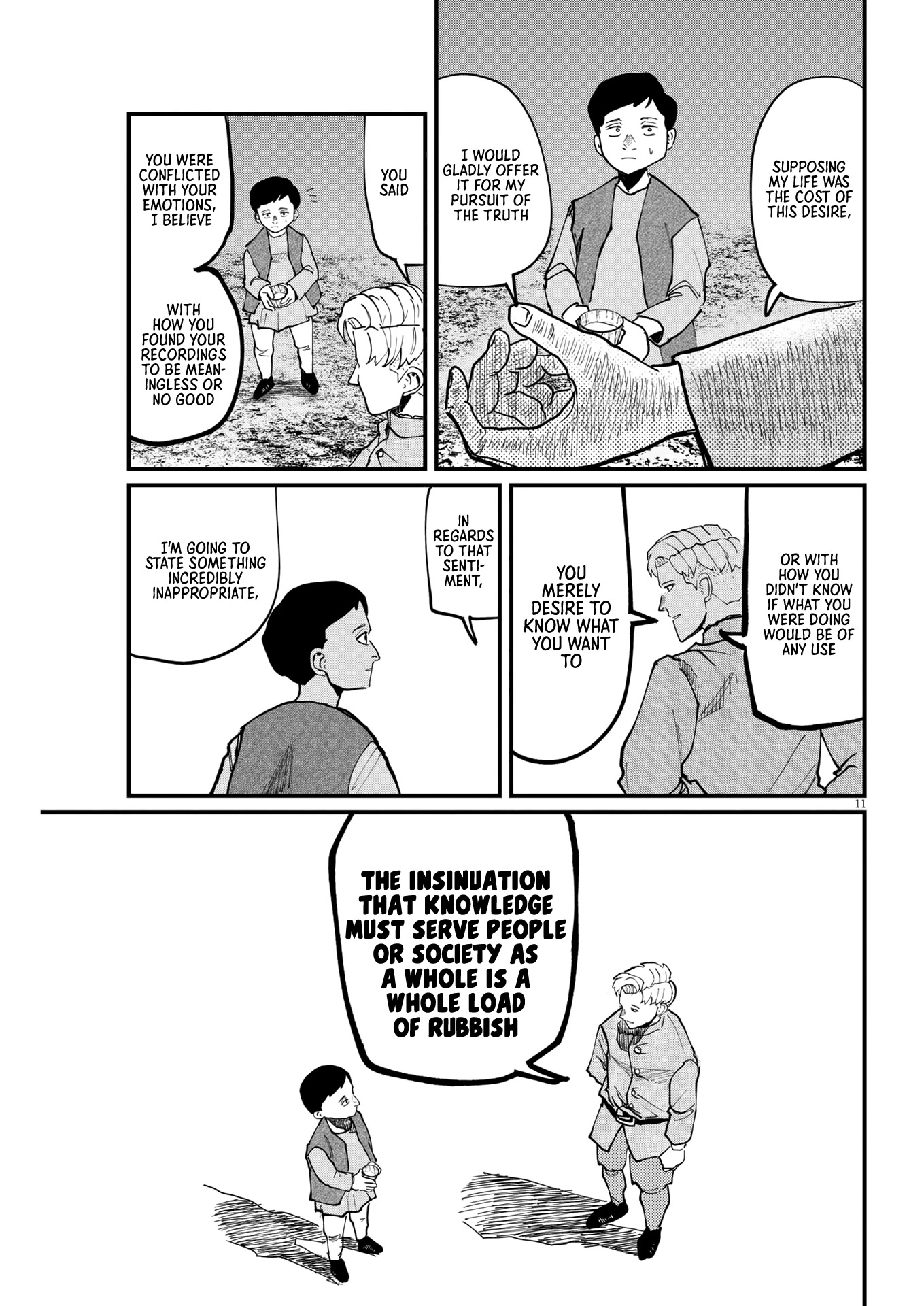 Chi - Chikyuu no Undou ni Tsuite Chapter 61 page 11 - Chapter 61
