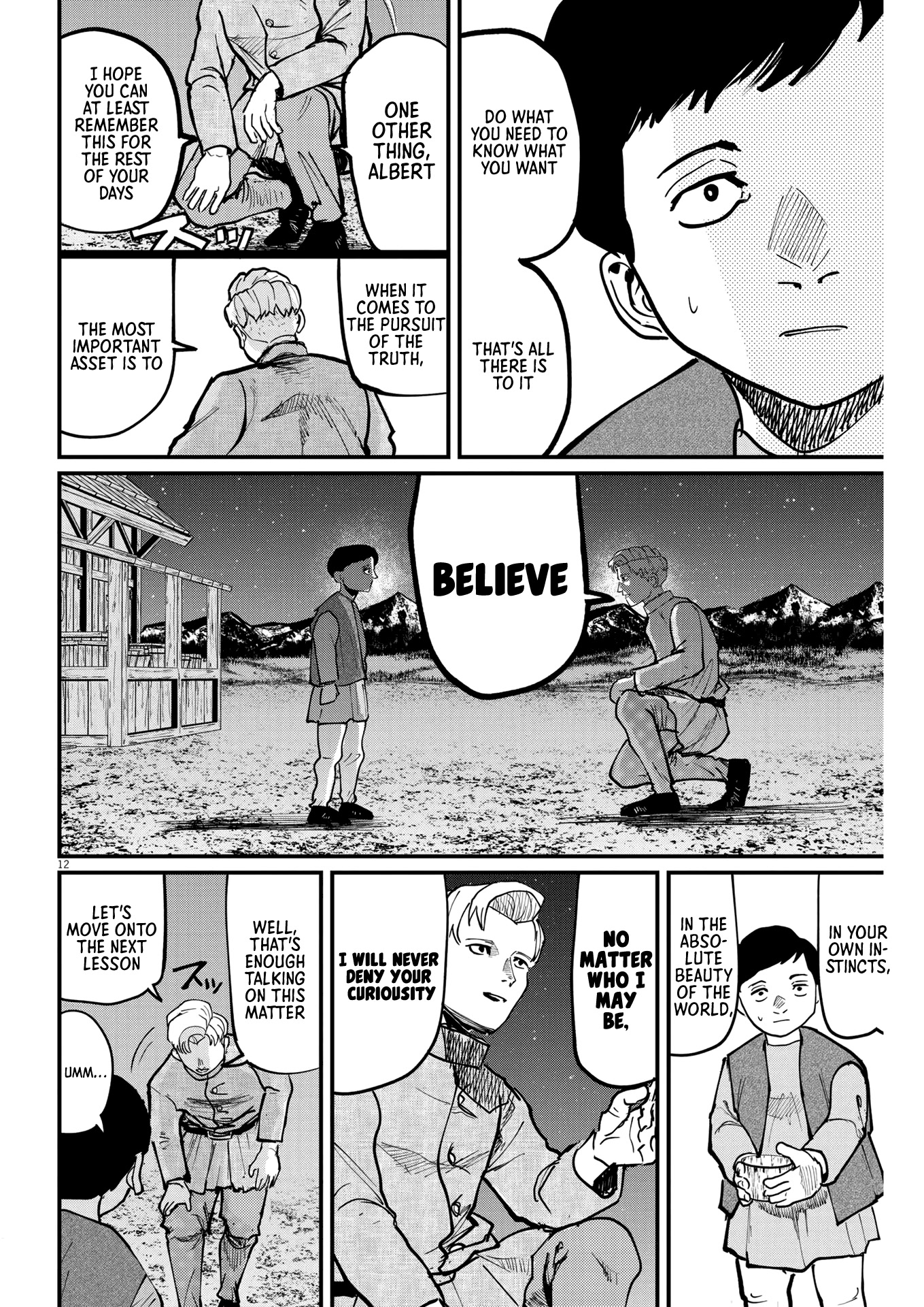 Chi - Chikyuu no Undou ni Tsuite Chapter 61 page 12 - Chapter 61