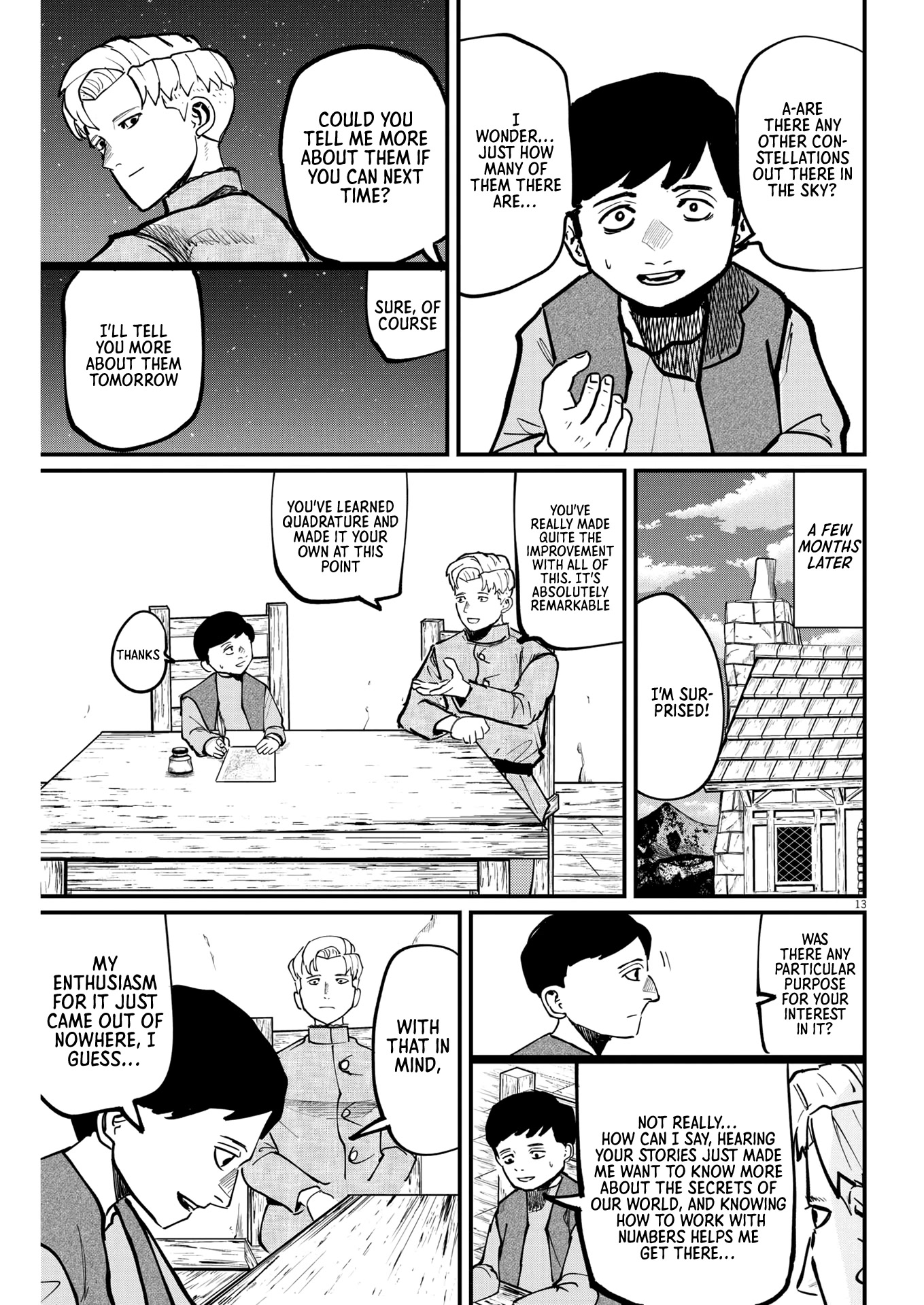 Chi - Chikyuu no Undou ni Tsuite Chapter 61 page 13 - Chapter 61