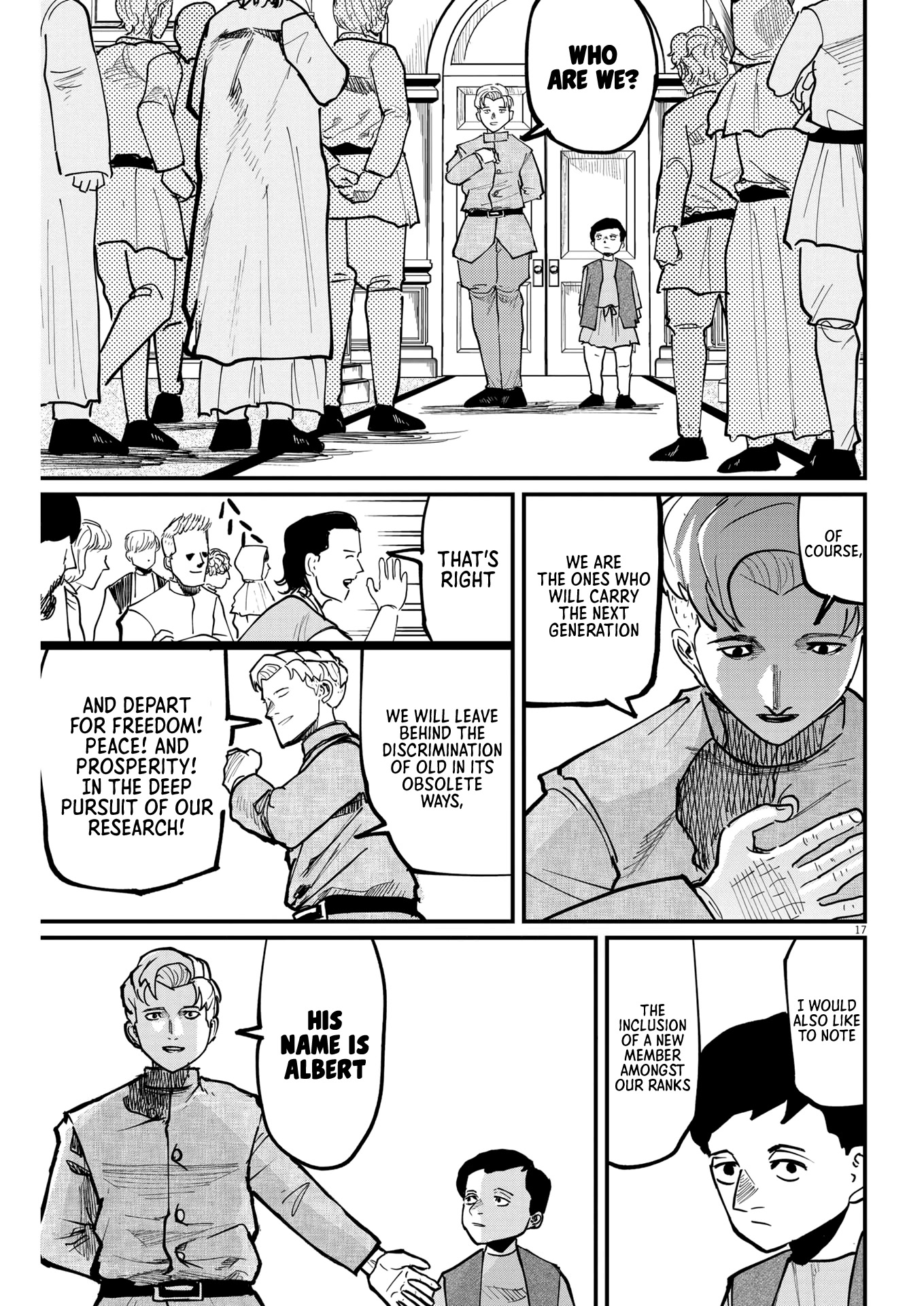 Chi - Chikyuu no Undou ni Tsuite Chapter 61 page 17 - Chapter 61