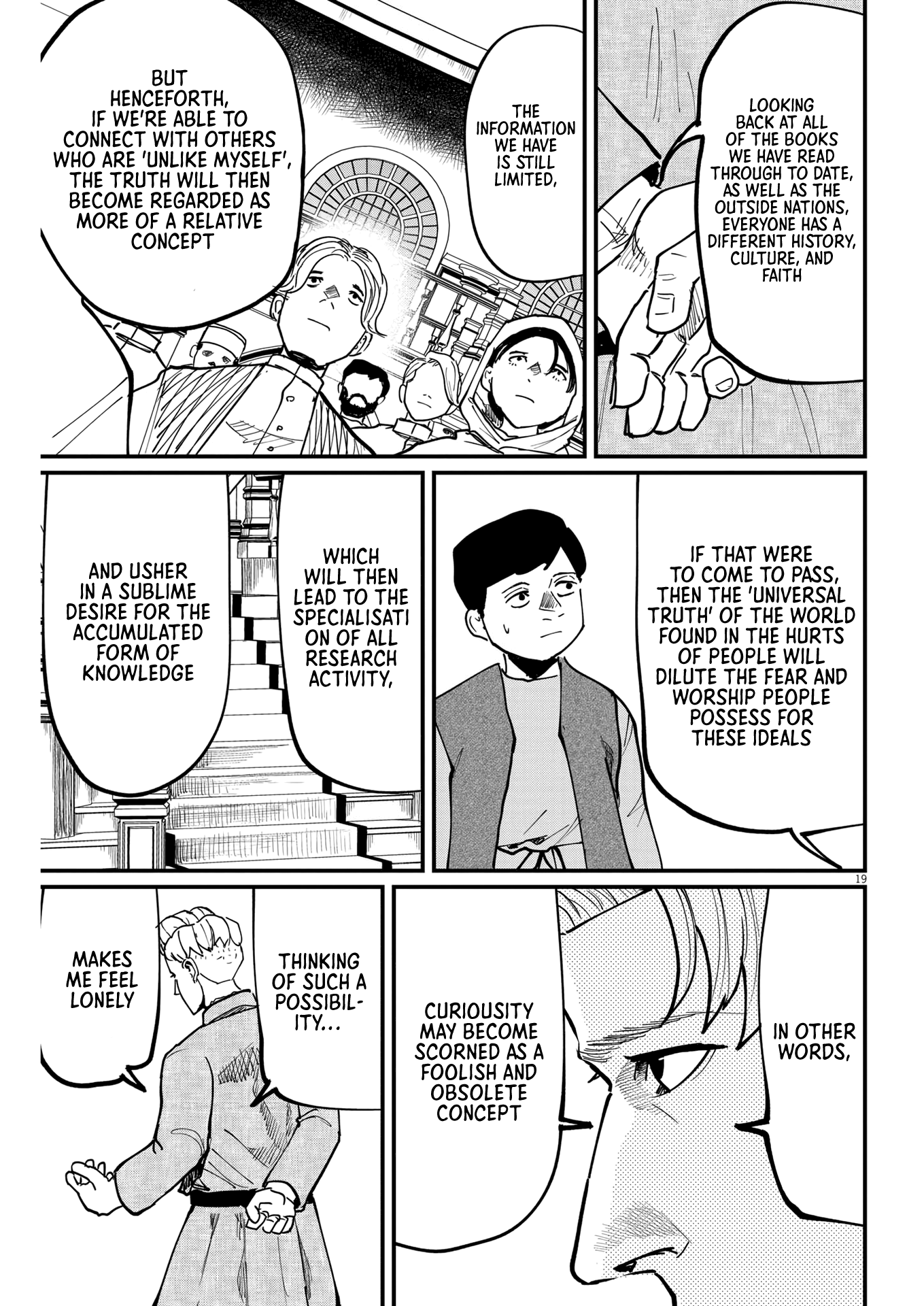 Chi - Chikyuu no Undou ni Tsuite Chapter 61 page 19 - Chapter 61