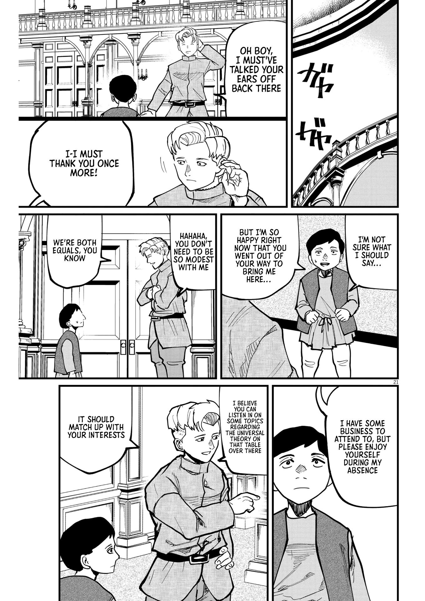 Chi - Chikyuu no Undou ni Tsuite Chapter 61 page 21 - Chapter 61