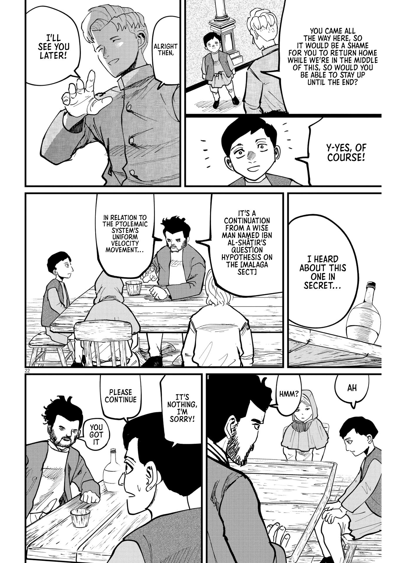 Chi - Chikyuu no Undou ni Tsuite Chapter 61 page 22 - Chapter 61