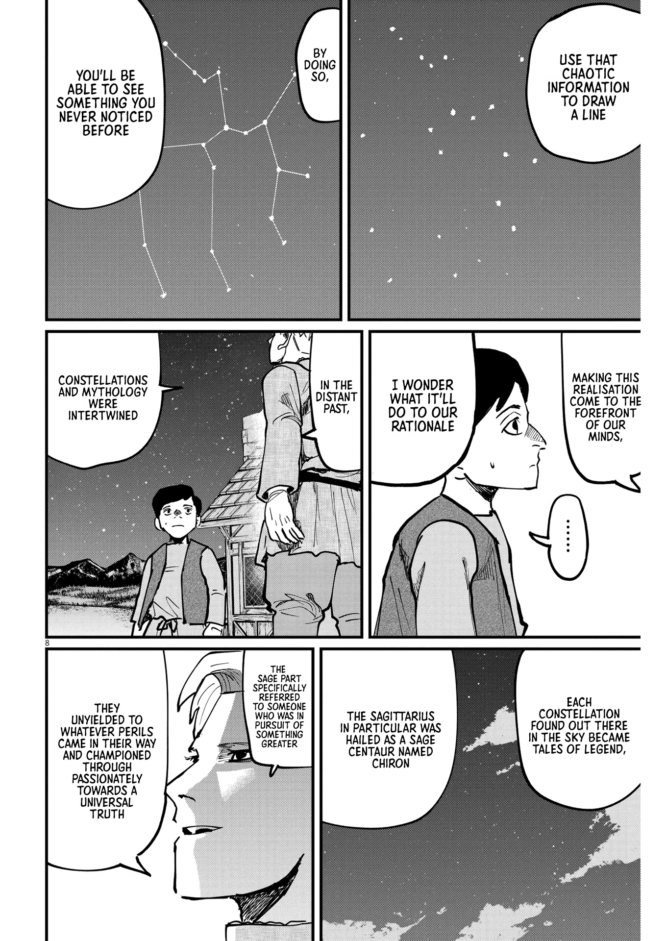 Chi - Chikyuu no Undou ni Tsuite Chapter 61 page 8 - Chapter 61