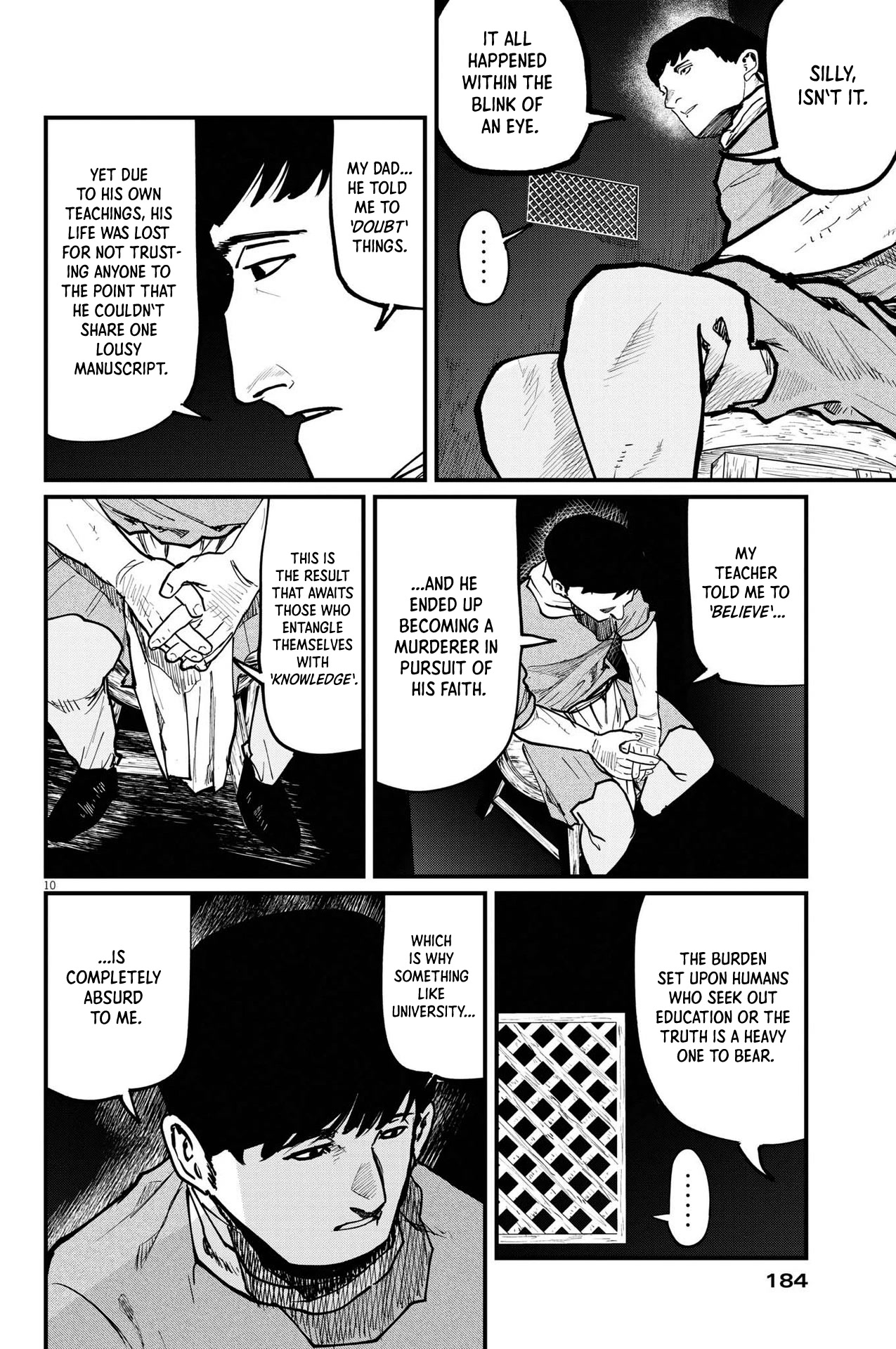 Chi - Chikyuu no Undou ni Tsuite Chapter 62 page 10 - Chapter 62 [END]