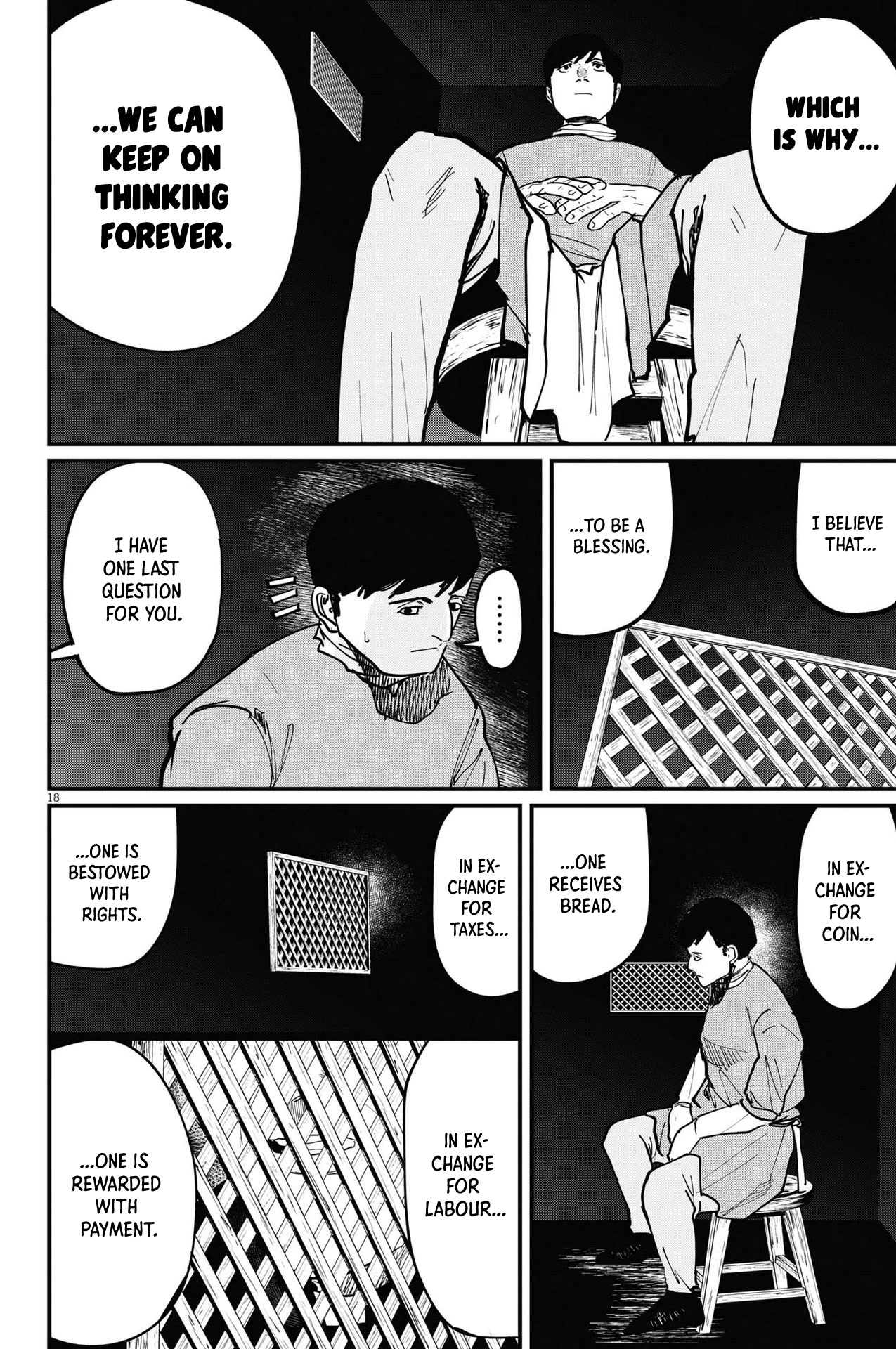 Chi - Chikyuu no Undou ni Tsuite Chapter 62 page 18 - Chapter 62 [END]