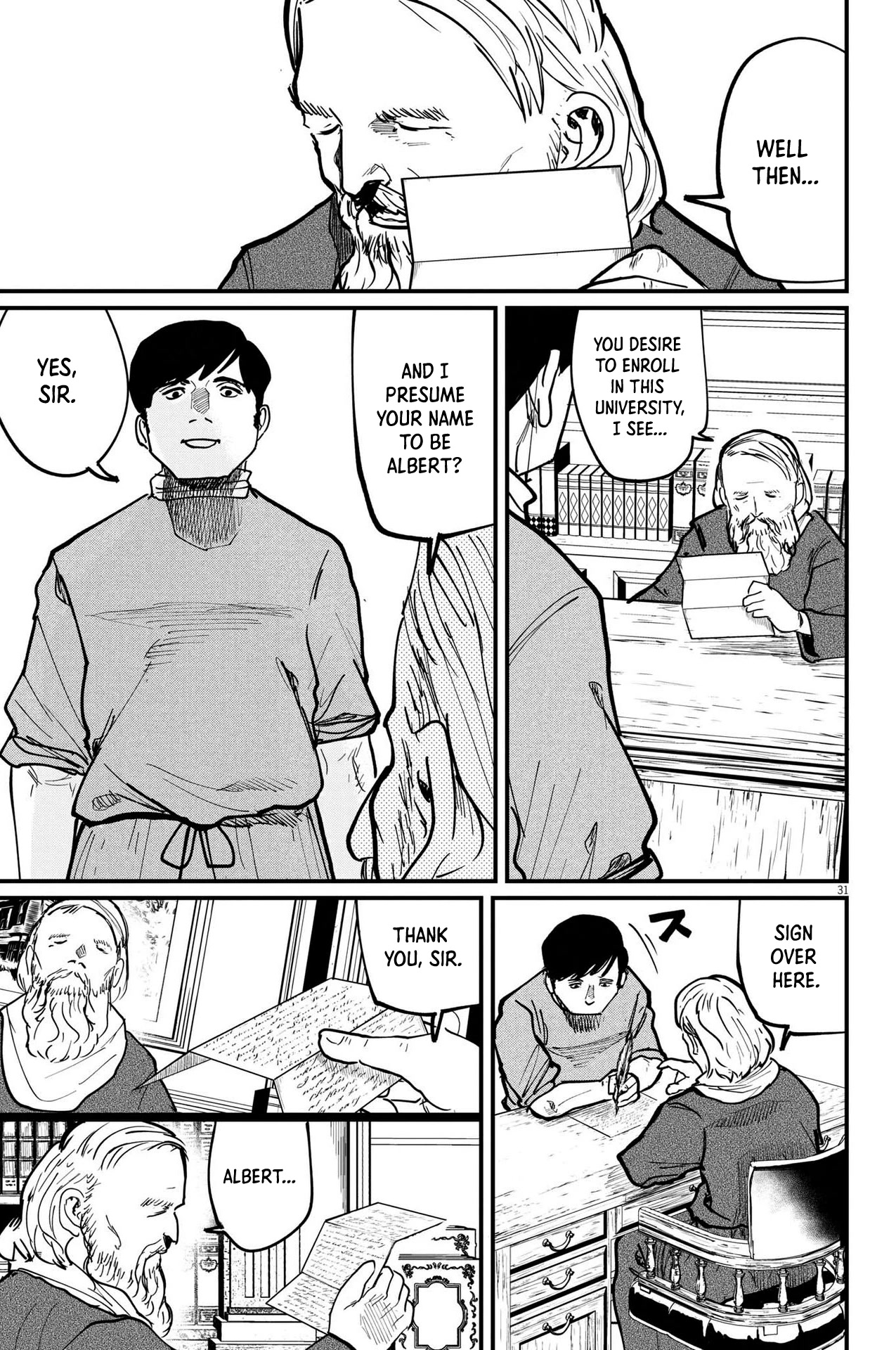 Chi - Chikyuu no Undou ni Tsuite Chapter 62 page 29 - Chapter 62 [END]