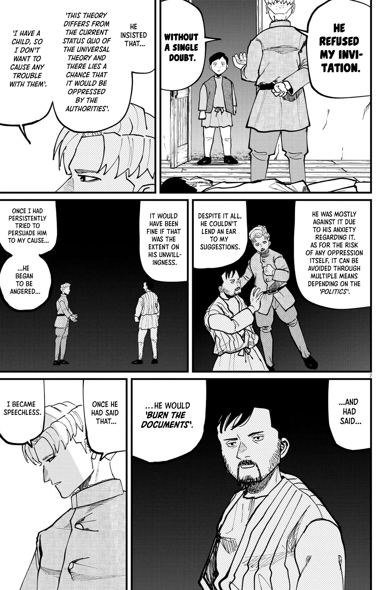 Chi - Chikyuu no Undou ni Tsuite Chapter 62 page 7 - Chapter 62 [END]