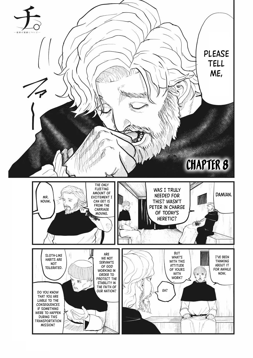 Chi - Chikyuu no Undou ni Tsuite Chapter 8 page 1 - Chapter 8