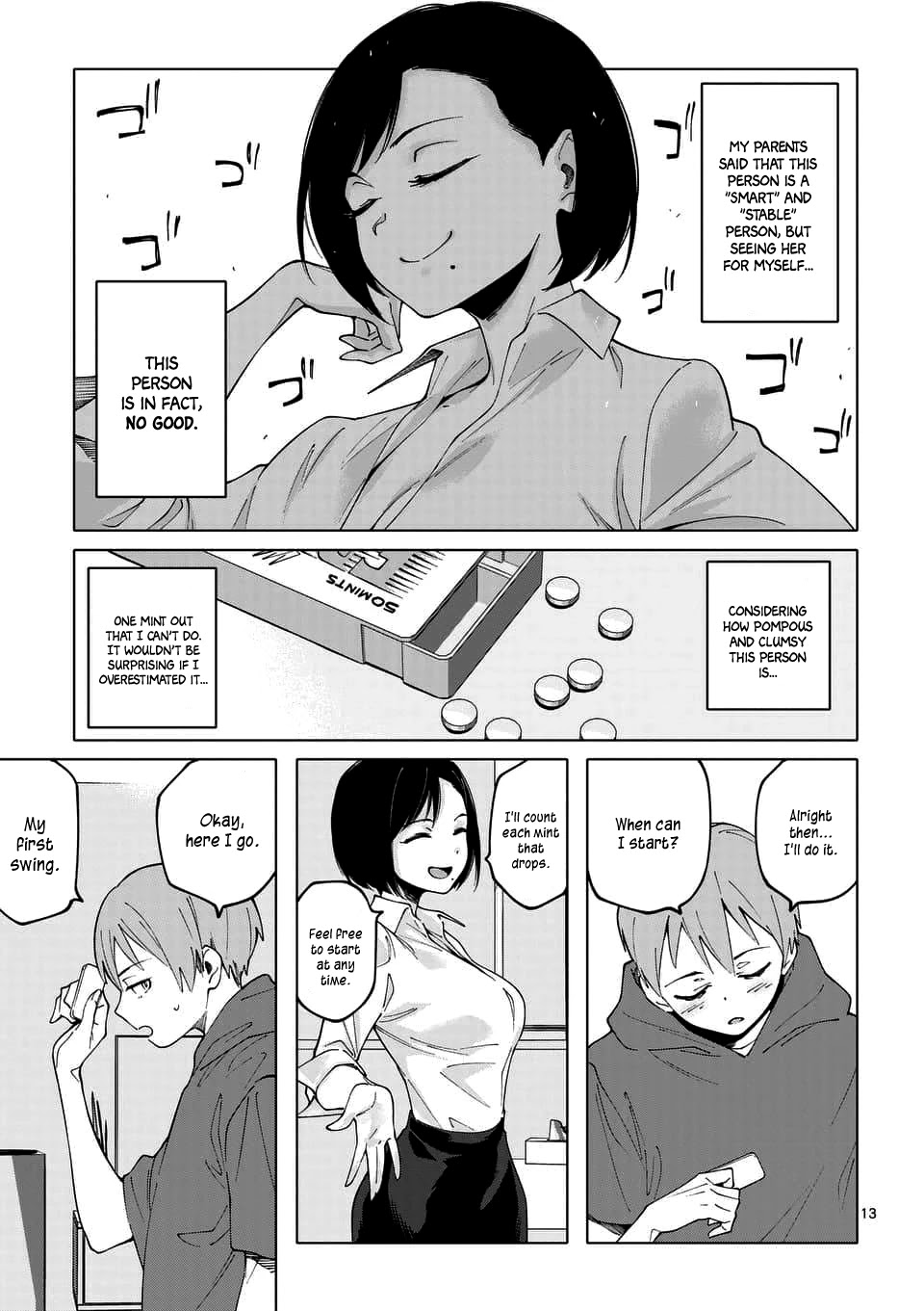 Chiaraijima Kanako wa naze ○○ suru no ka? Chapter 1 page 13 - Chapter 1