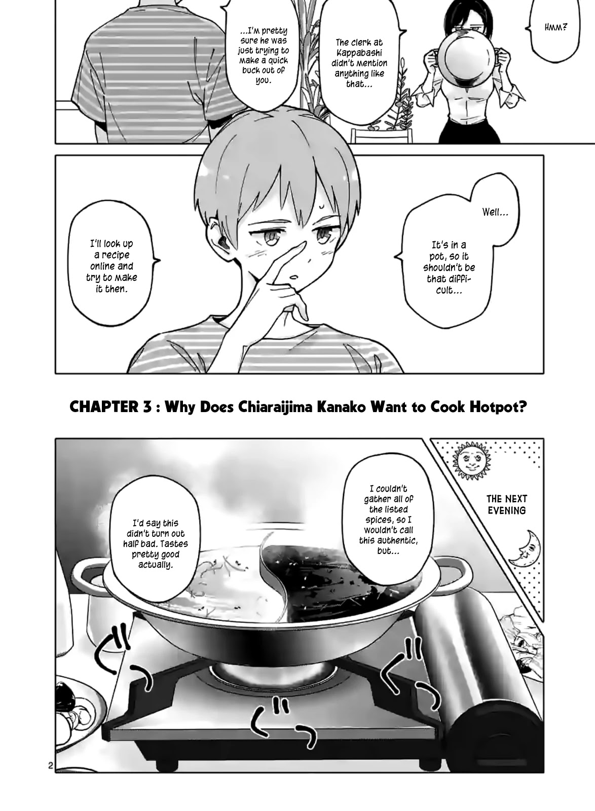 Chiaraijima Kanako wa naze ○○ suru no ka? Chapter 3 page 2 - Chapter 3
