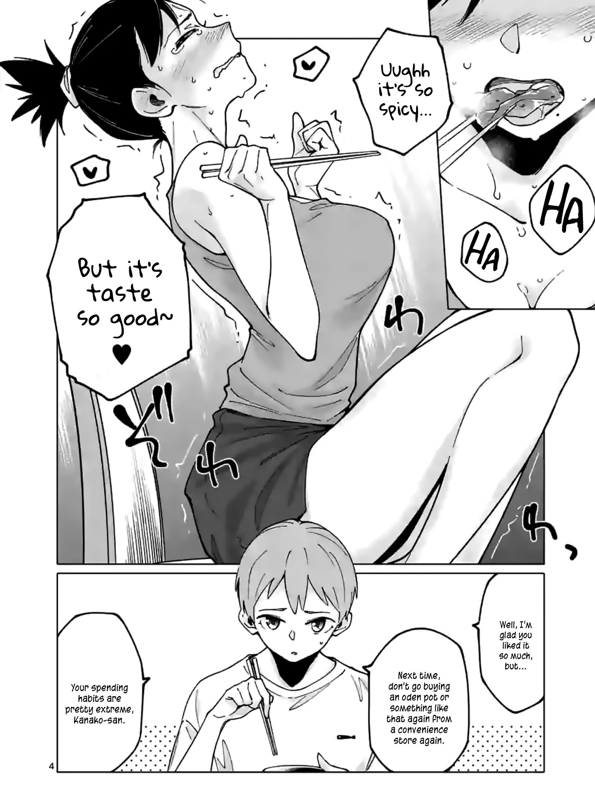 Chiaraijima Kanako wa naze ○○ suru no ka? Chapter 3 page 4 - Chapter 3