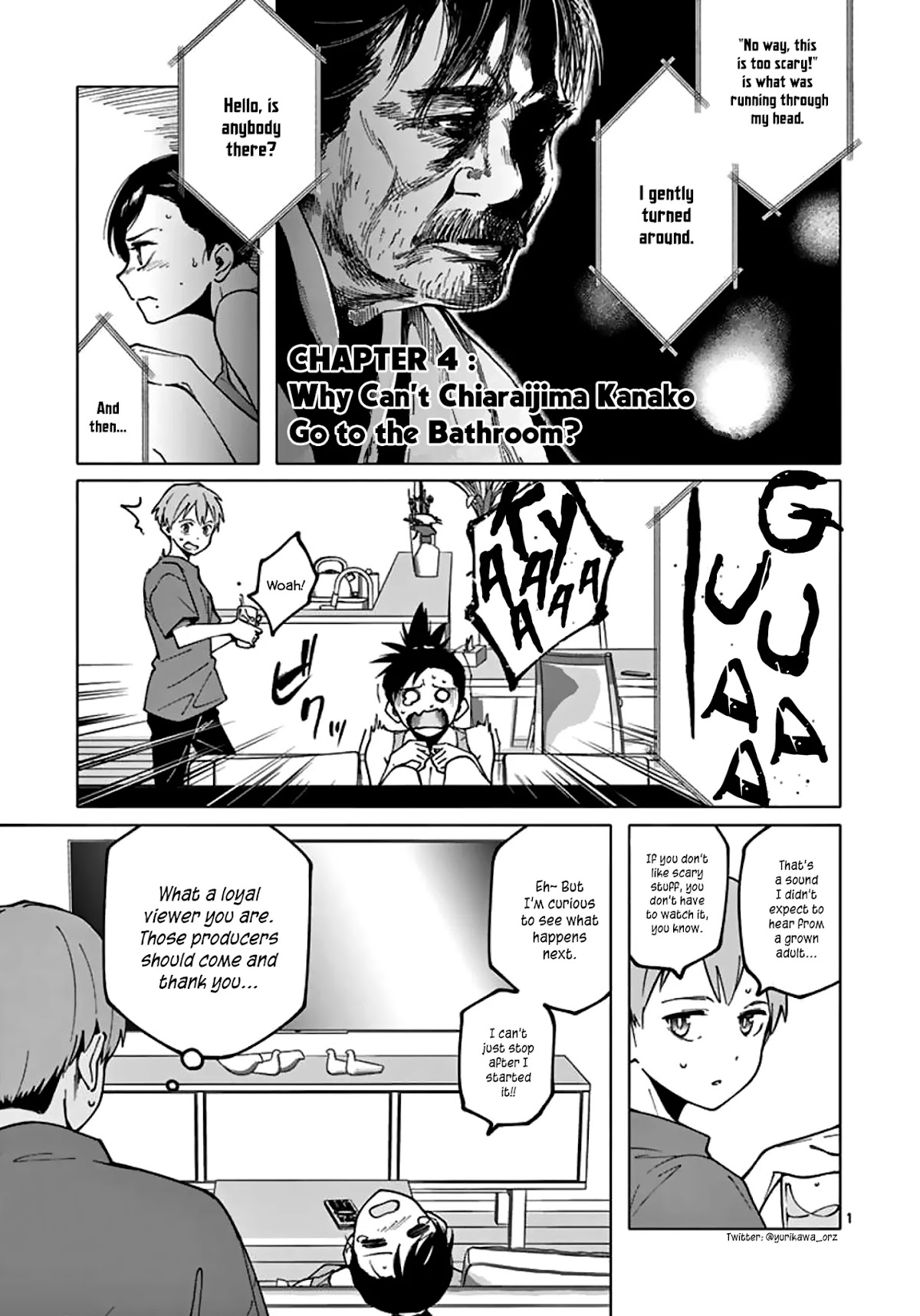 Chiaraijima Kanako wa naze ○○ suru no ka? Chapter 4 page 1 - Chapter 4