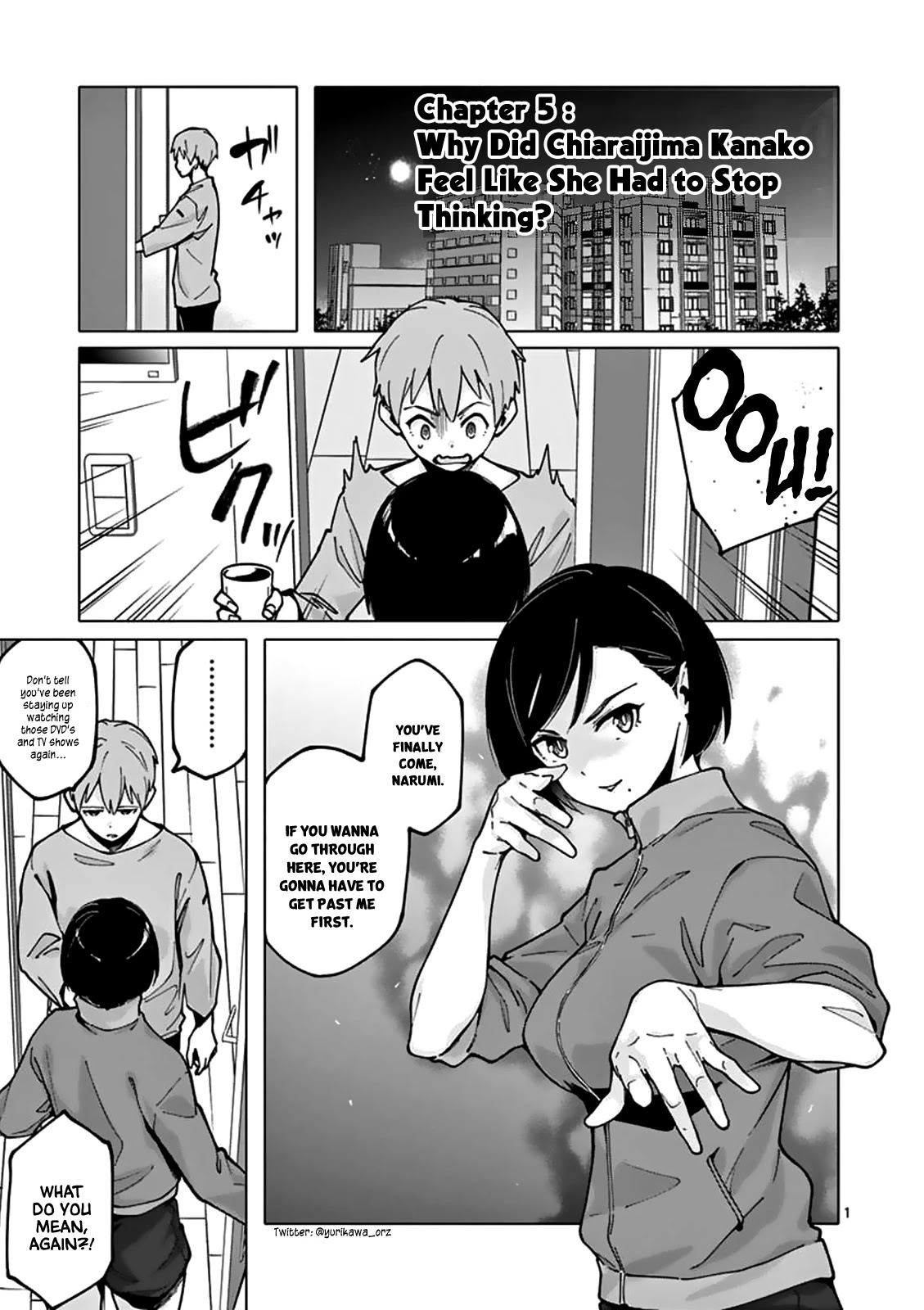 Chiaraijima Kanako wa naze ○○ suru no ka? Chapter 5 page 1 - Chapter 5