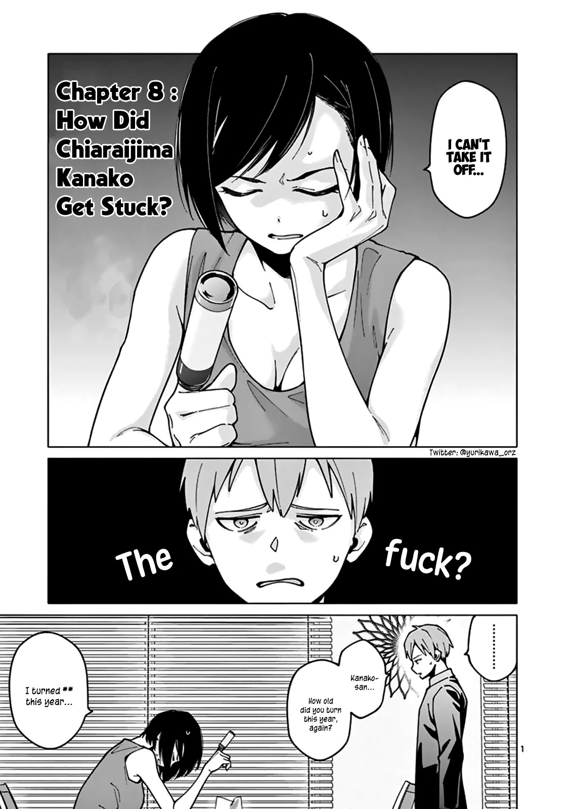 Chiaraijima Kanako wa naze ○○ suru no ka? Chapter 8 page 1 - Chapter 8