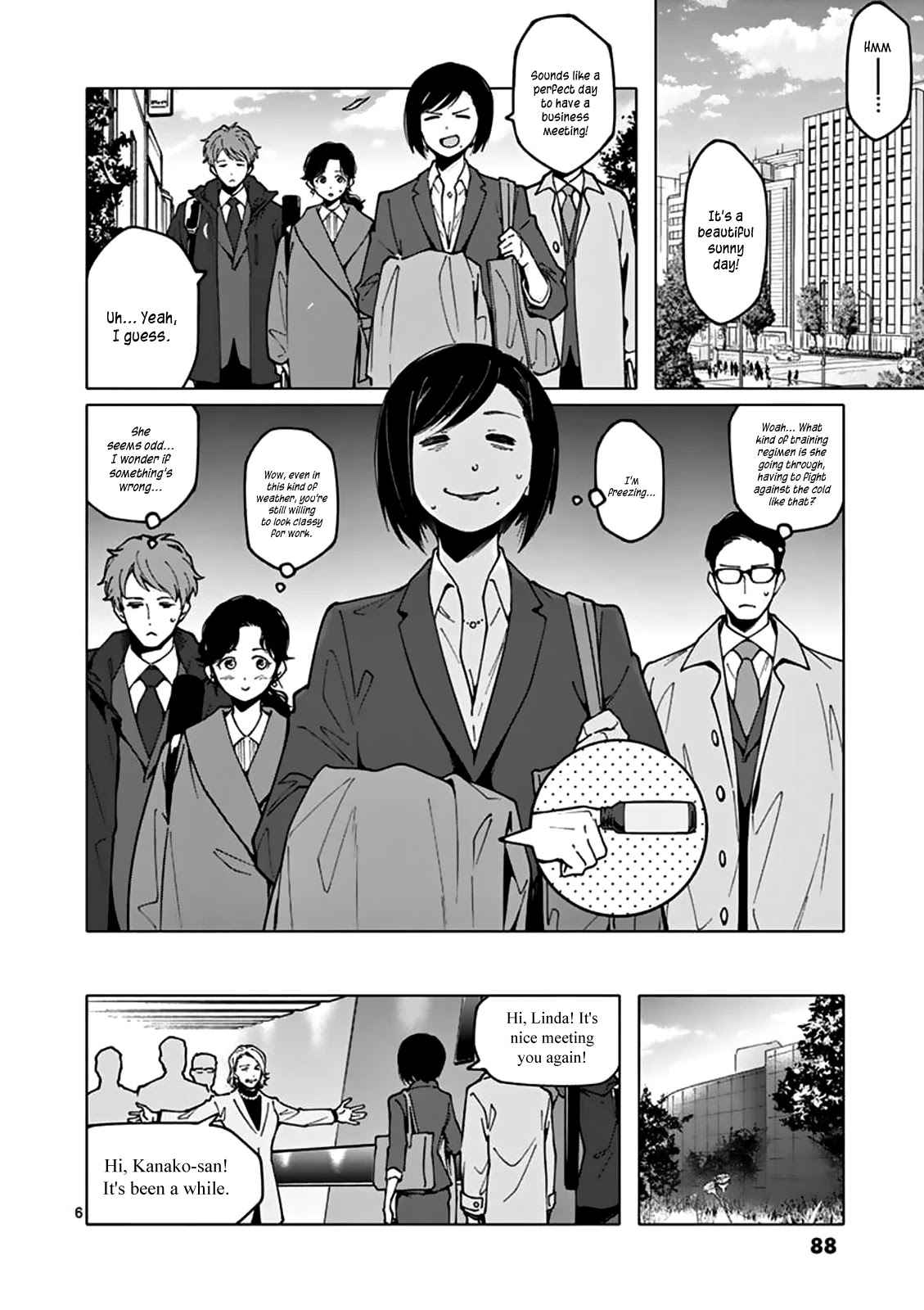 Chiaraijima Kanako wa naze ○○ suru no ka? Chapter 8 page 6 - Chapter 8