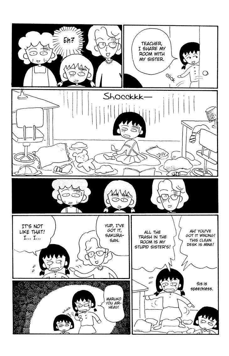 Chibi Maruko-chan Chapter 10 page 14 - Chapter 10 : It's the Parent-Teacher Conference!