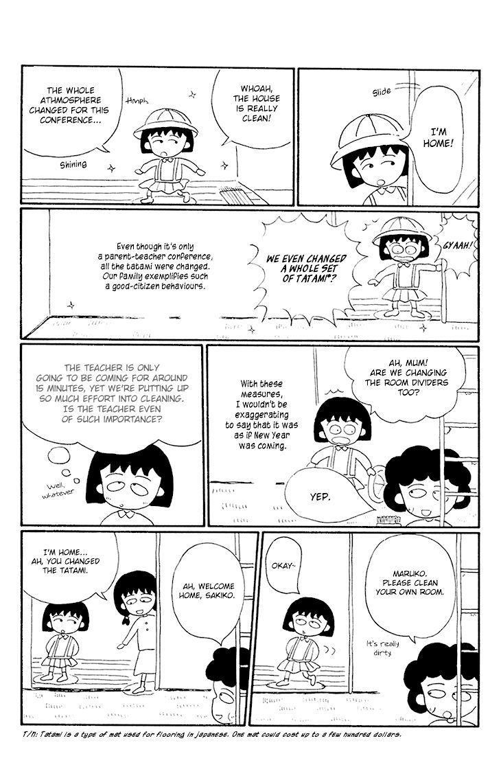 Chibi Maruko-chan Chapter 10 page 7 - Chapter 10 : It's the Parent-Teacher Conference!