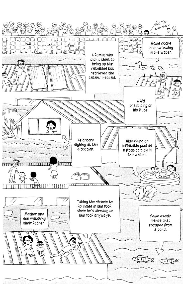 Chibi Maruko-chan Chapter 11 page 11 - Chapter 11 : A Huge Flood in Maruko's Town