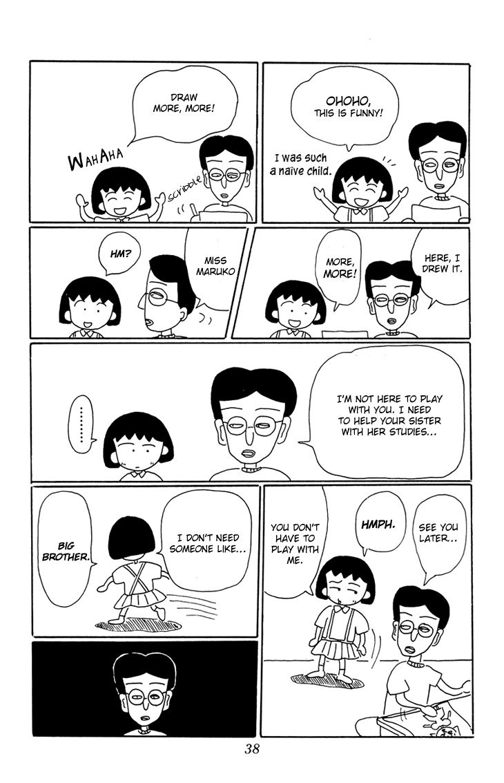 Chibi Maruko-chan Chapter 12.2 page 10 - Chapter 12 v2 : The Home Tutor is Here!