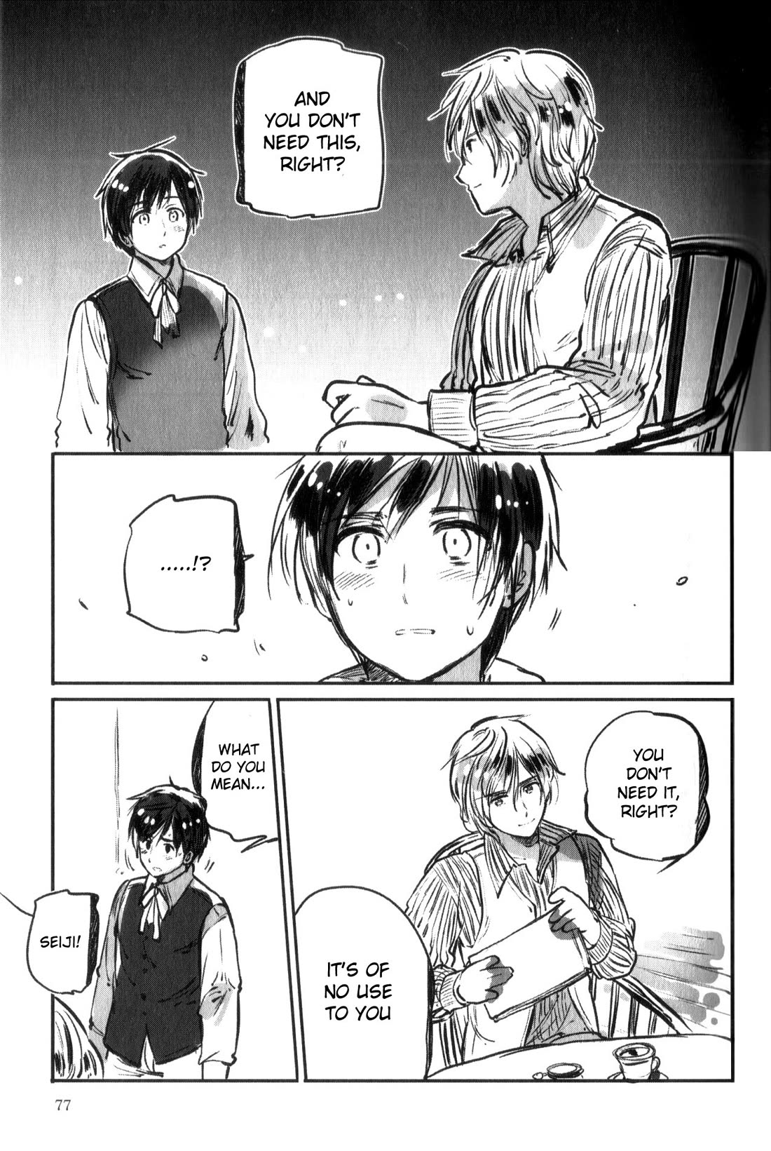 Chibi-san Date Chapter 12 page 5 - Chapter 12: Clear then Cloudy. I found it somewhat frustrating.