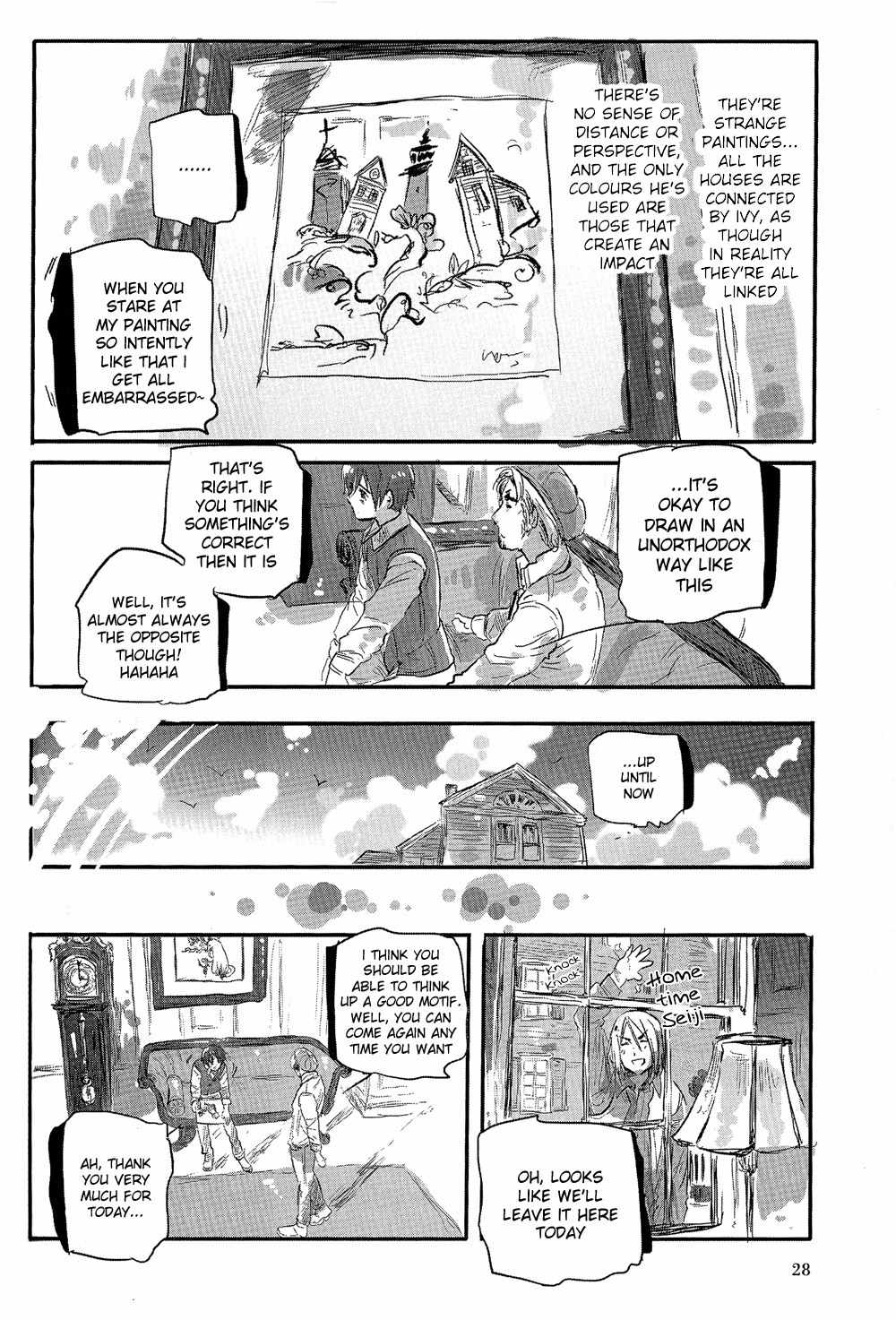 Chibi-san Date Chapter 2 page 10 - Chapter 2: Clear. I stocked up on paints while I was out.