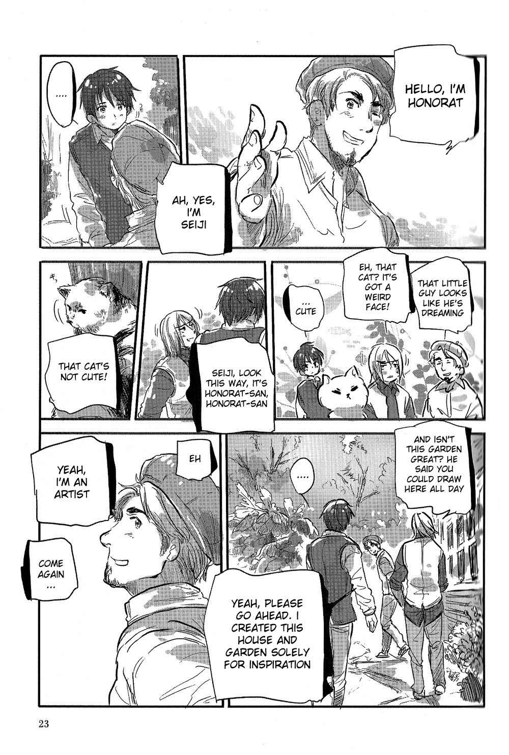 Chibi-san Date Chapter 2 page 5 - Chapter 2: Clear. I stocked up on paints while I was out.