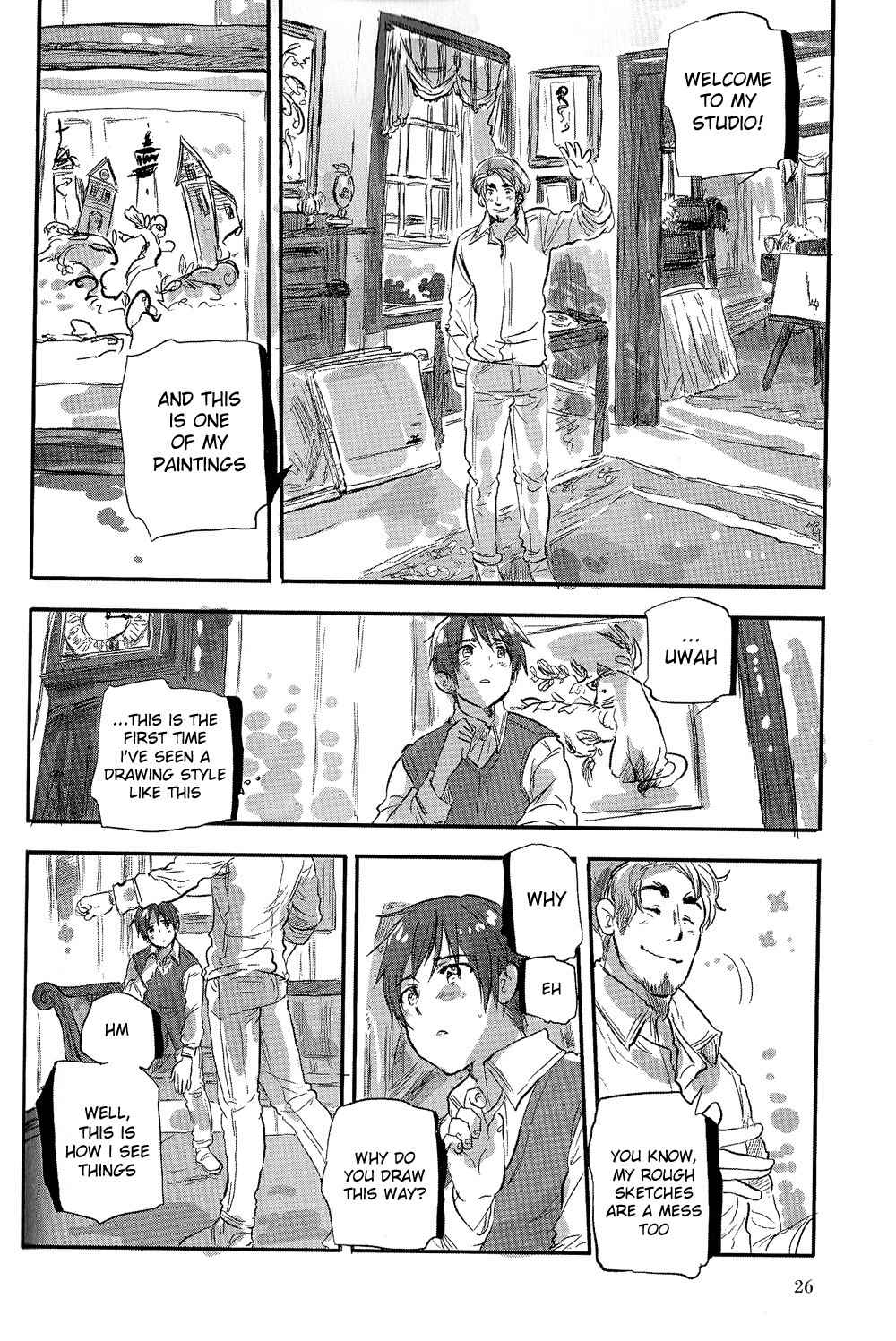 Chibi-san Date Chapter 2 page 8 - Chapter 2: Clear. I stocked up on paints while I was out.
