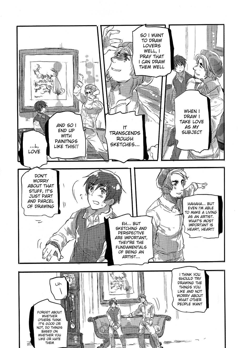 Chibi-san Date Chapter 2 page 9 - Chapter 2: Clear. I stocked up on paints while I was out.