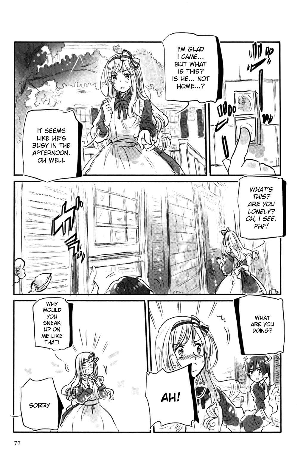 Chibi-san Date Chapter 5 page 5 - Chapter 5: Cloudy. I'm embarrassed. I want to hide somewhere.