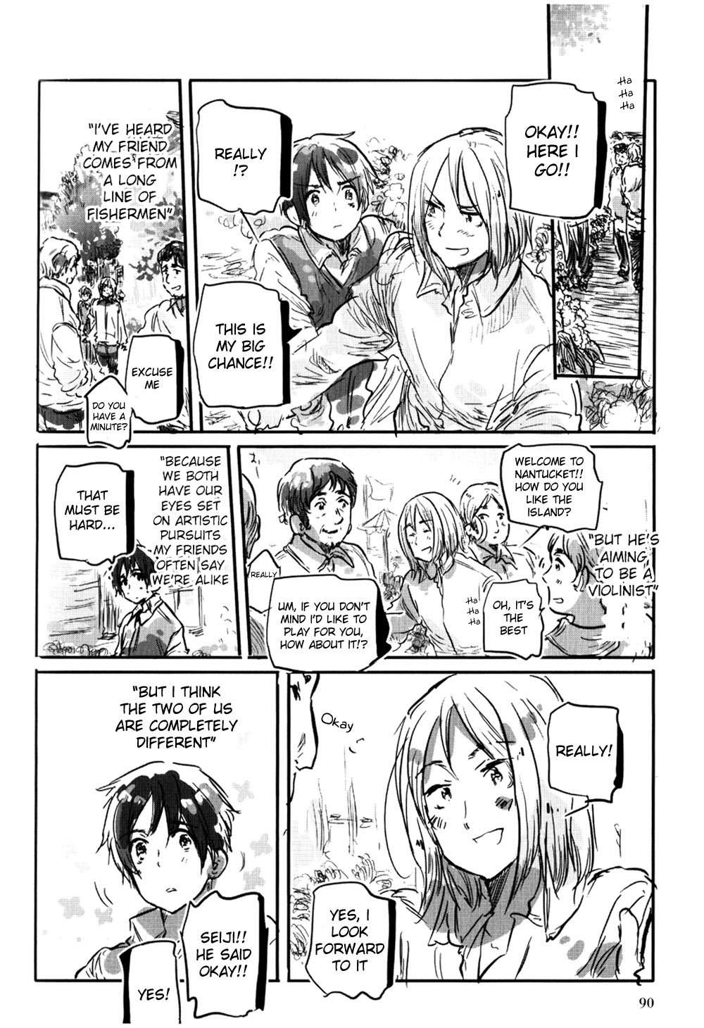 Chibi-san Date Chapter 6 page 4 - Chapter 6: Clear with occasional rain. I want to believe in myself.