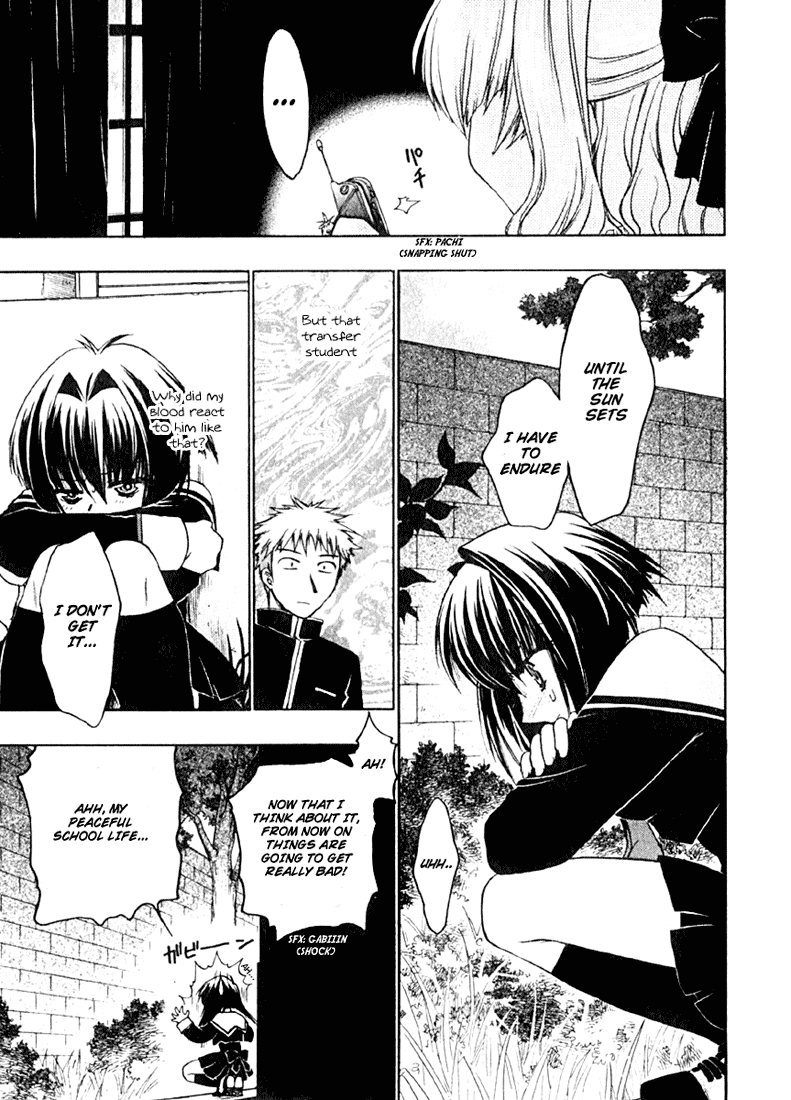 Chibi Vampire Chapter 1.2 page 22 - Chapter 1 v2 : Karin's Encounter And The Mysterious Boy