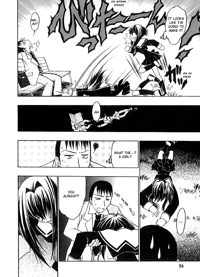 Chibi Vampire Chapter 1.2 page 27 - Chapter 1 v2 : Karin's Encounter And The Mysterious Boy