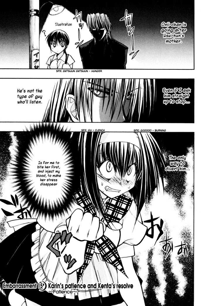 Chibi Vampire Chapter 15 page 1 - Chapter 15 : Karin's patience and Kenta's resolve