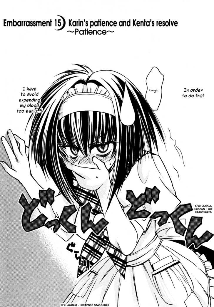 Chibi Vampire Chapter 15 page 2 - Chapter 15 : Karin's patience and Kenta's resolve
