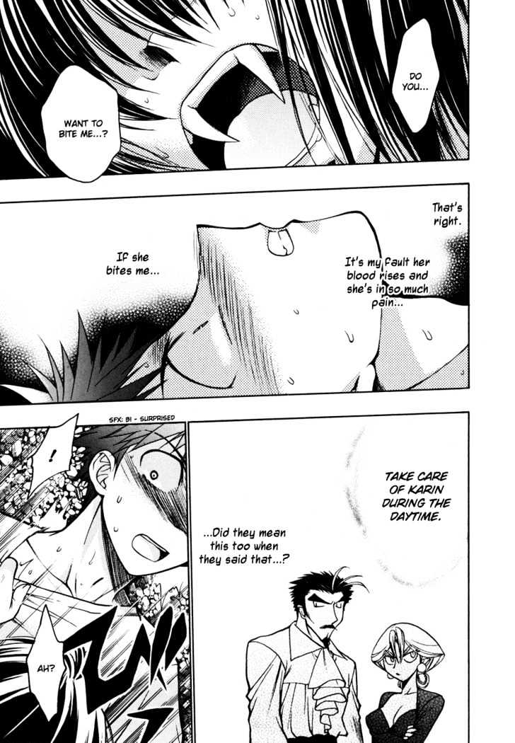 Chibi Vampire Chapter 15 page 28 - Chapter 15 : Karin's patience and Kenta's resolve