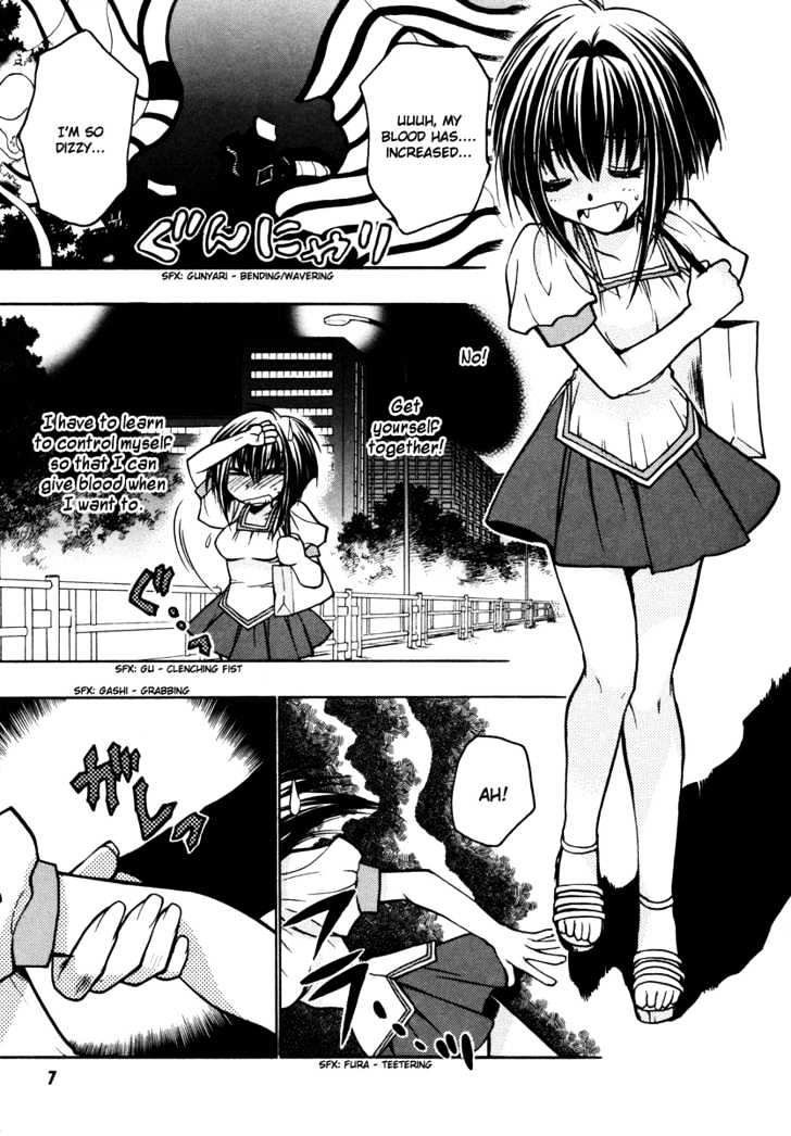 Chibi Vampire Chapter 15 page 3 - Chapter 15 : Karin's patience and Kenta's resolve
